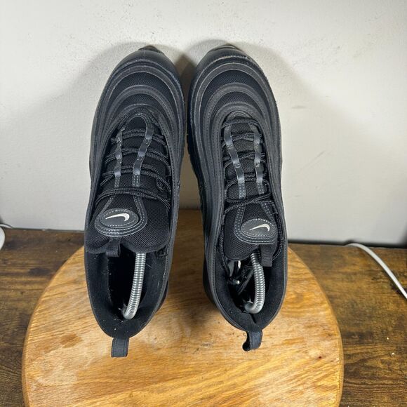 Nike Air Max 97 Terry Cloth Mens Size 10 Black Athletic‎ Shoes 921826-015 - Picture 6 of 8